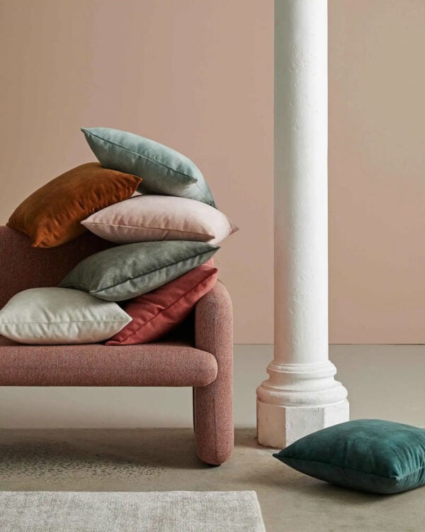 beau velvet cushions 50 x 50
