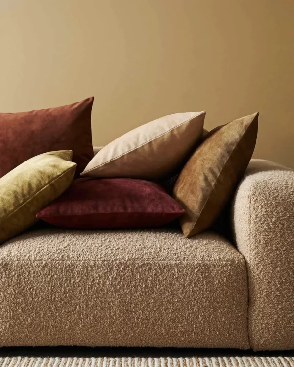 beau velvet cushions 50 x 50